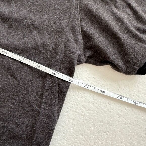 Disney Parks Mens Shirt Medium Mickey Mouse Gray with Black Accent Short Sleeve - Picture 6 of 8